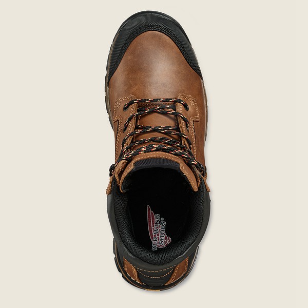 Botas de Seguridad Red Wing Hombre Marrom/Negros - Flexforce® - 6-Inch Waterproof Toe - 450-YCARTN